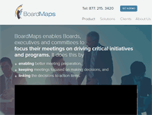 Tablet Screenshot of boardmaps.com
